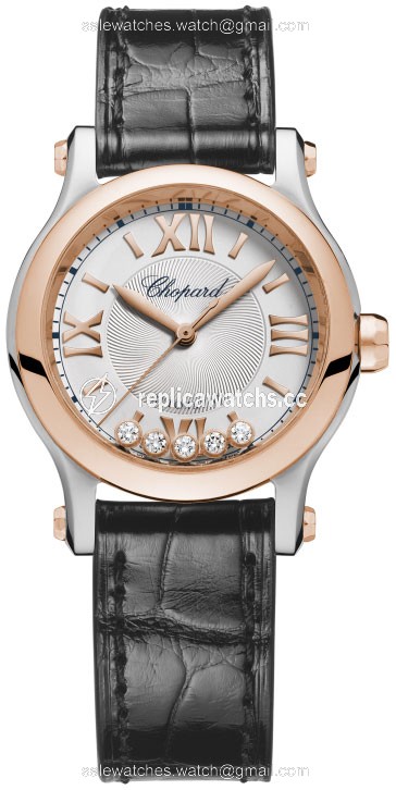 Replica 278573-6013 Chopard Happy Sport Mini Automatic 30mm Ladies Watch Replica 278573-6013 Chopard Happy Sport Mini Automatic 30mm Ladies Watch