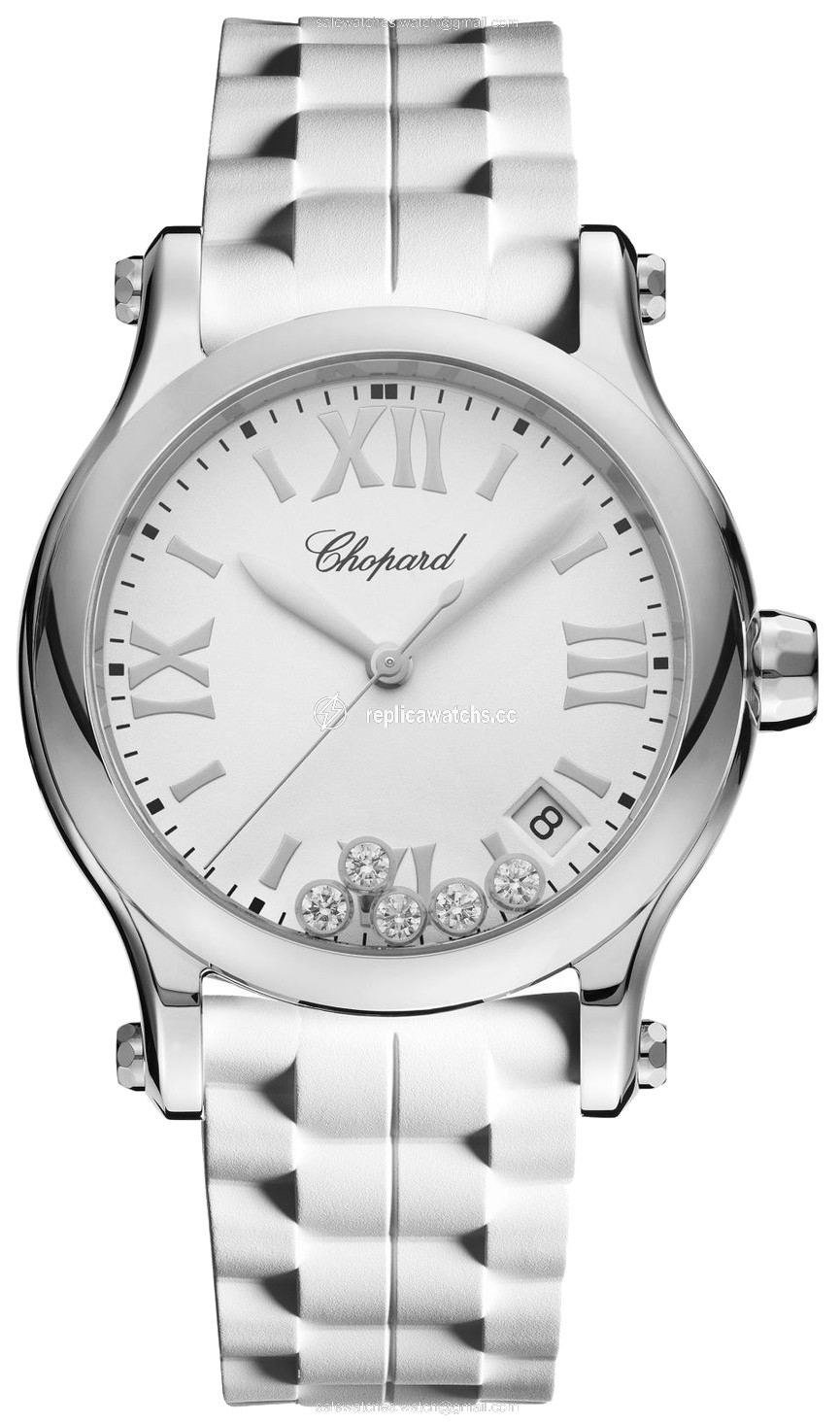 Replica 278582-3001 Chopard Happy Sport Round Quartz 36mm Ladies Watch Replica 278582-3001 Chopard Happy Sport Round Quartz 36mm Ladies Watch