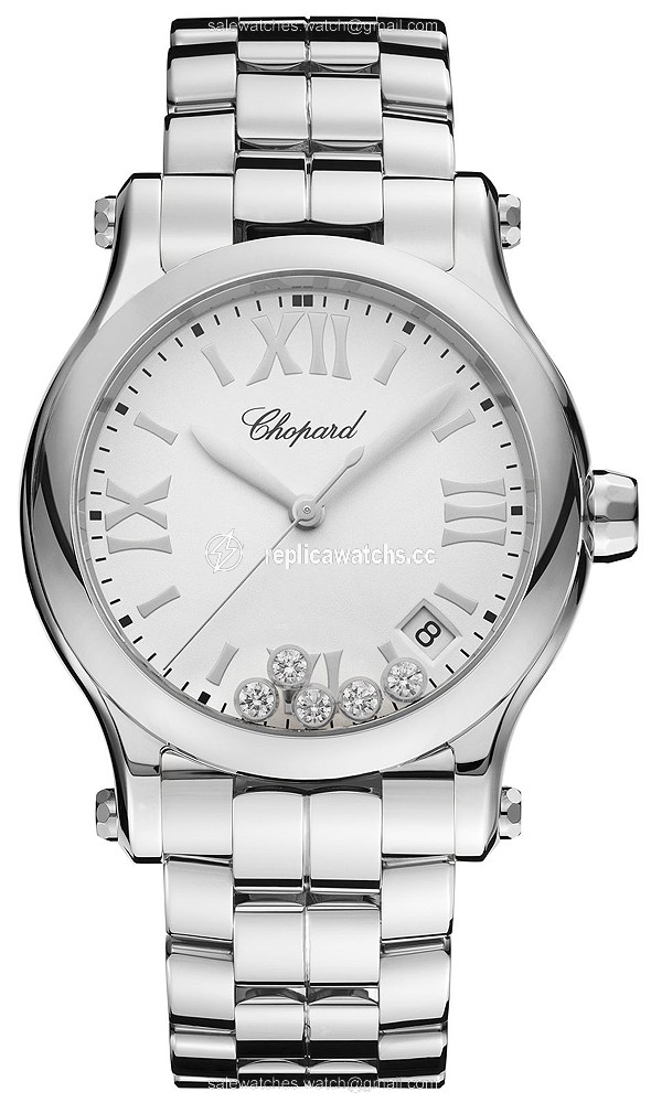Replica 278582-3002 Chopard Happy Sport Round Quartz 36mm Ladies Watch Replica 278582-3002 Chopard Happy Sport Round Quartz 36mm Ladies Watch