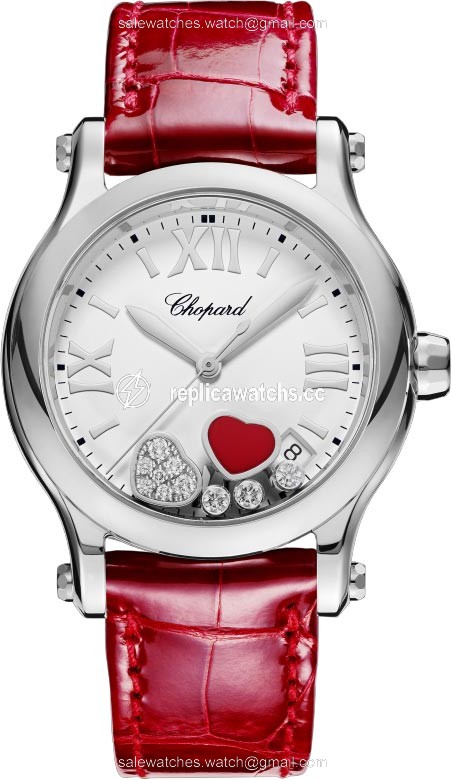 Replica 278582-3005 Happy Heart Chopard Happy Sport Round Quartz 36mm Ladies Watch Replica 278582-3005 Happy Heart Chopard Happy Sport Round Quartz 36mm Ladies Watch