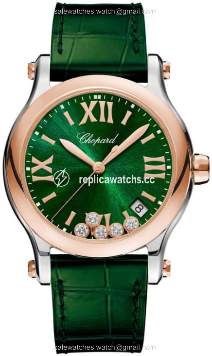 Replica 278582-6005 Chopard Happy Sport Round Quartz 36mm Ladies Watch Replica 278582-6005 Chopard Happy Sport Round Quartz 36mm Ladies Watch