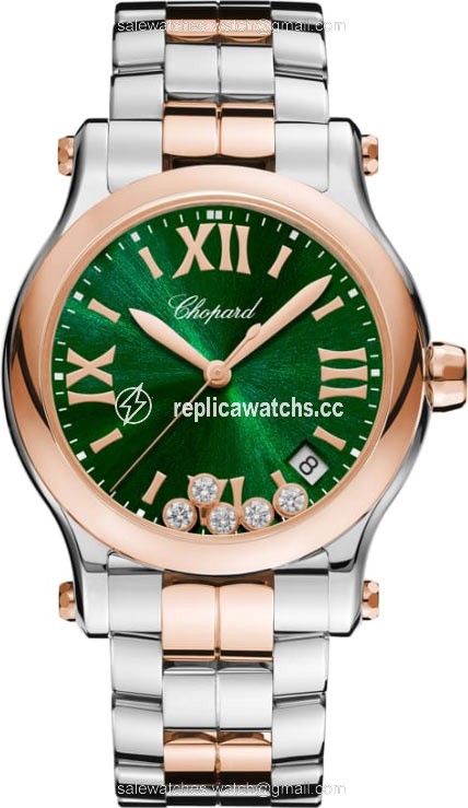 Replica 278582-6006 Chopard Happy Sport Round Quartz 36mm Ladies Watch Replica 278582-6006 Chopard Happy Sport Round Quartz 36mm Ladies Watch