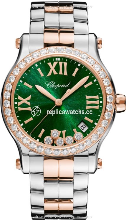 Replica 278582-6008 Chopard Happy Sport Round Quartz 36mm Ladies Watch Replica 278582-6008 Chopard Happy Sport Round Quartz 36mm Ladies Watch