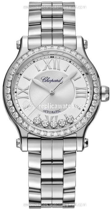Replica 278608-3004 Chopard Happy Sport Automatic 33mm Ladies Watch Replica 278608-3004 Chopard Happy Sport Automatic 33mm Ladies Watch