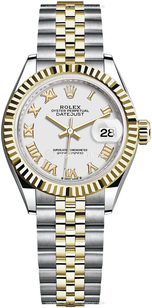 Replica 279173 White Roman Jubilee Rolex Lady Datejust 28mm Stainless Steel and Yellow Gold Ladies Watch Replica 279173 White Roman Jubilee Rolex Lady Datejust 28mm Stainless Steel and Yellow Gold Ladies Watch