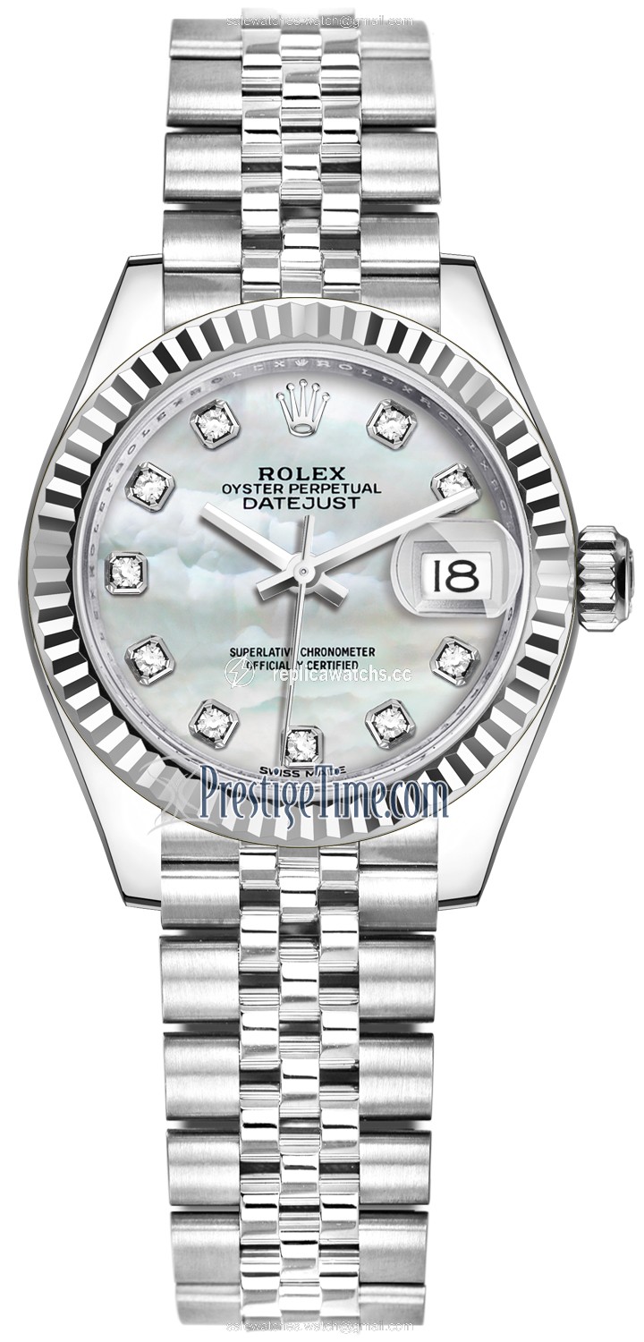 Replica 279174 MOP Diamond Jubilee Rolex Lady Datejust 28mm Stainless Steel Ladies Watch Replica 279174 MOP Diamond Jubilee Rolex Lady Datejust 28mm Stainless Steel Ladies Watch
