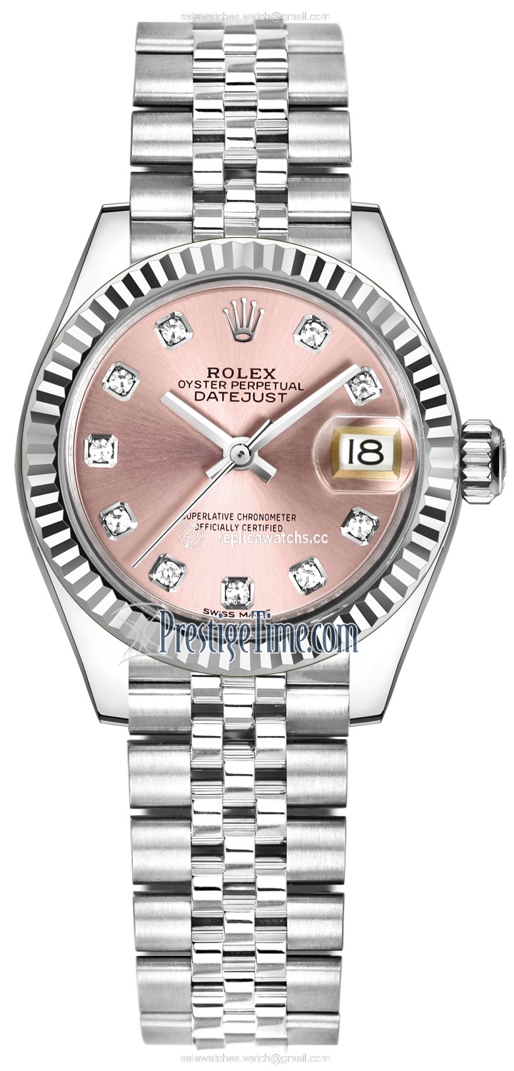 Replica 279174 Pink Diamond Jubilee Rolex Lady Datejust 28mm Stainless Steel Ladies Watch Replica 279174 Pink Diamond Jubilee Rolex Lady Datejust 28mm Stainless Steel Ladies Watch
