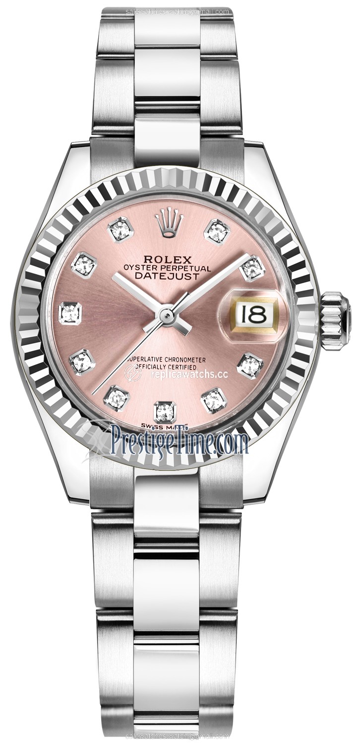 Replica 279174 Pink Diamond Oyster Rolex Lady Datejust 28mm Stainless Steel Ladies Watch Replica 279174 Pink Diamond Oyster Rolex Lady Datejust 28mm Stainless Steel Ladies Watch