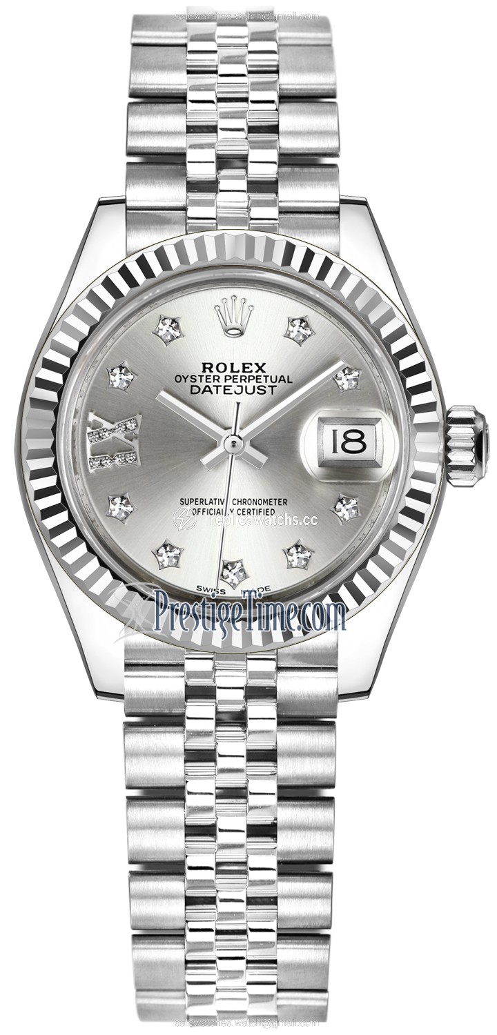 Replica 279174 Silver 17 Diamond Jubilee Rolex Lady Datejust 28mm Stainless Steel Ladies Watch Replica 279174 Silver 17 Diamond Jubilee Rolex Lady Datejust 28mm Stainless Steel Ladies Watch