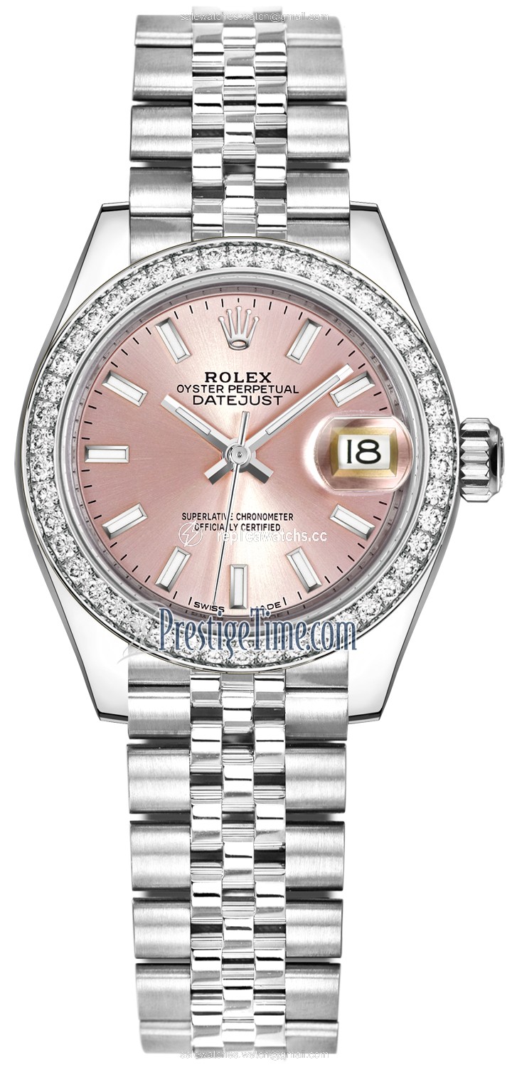 Replica 279384RBR Pink Index Jubilee Rolex Lady Datejust 28mm Stainless Steel Ladies Watch Replica 279384RBR Pink Index Jubilee Rolex Lady Datejust 28mm Stainless Steel Ladies Watch