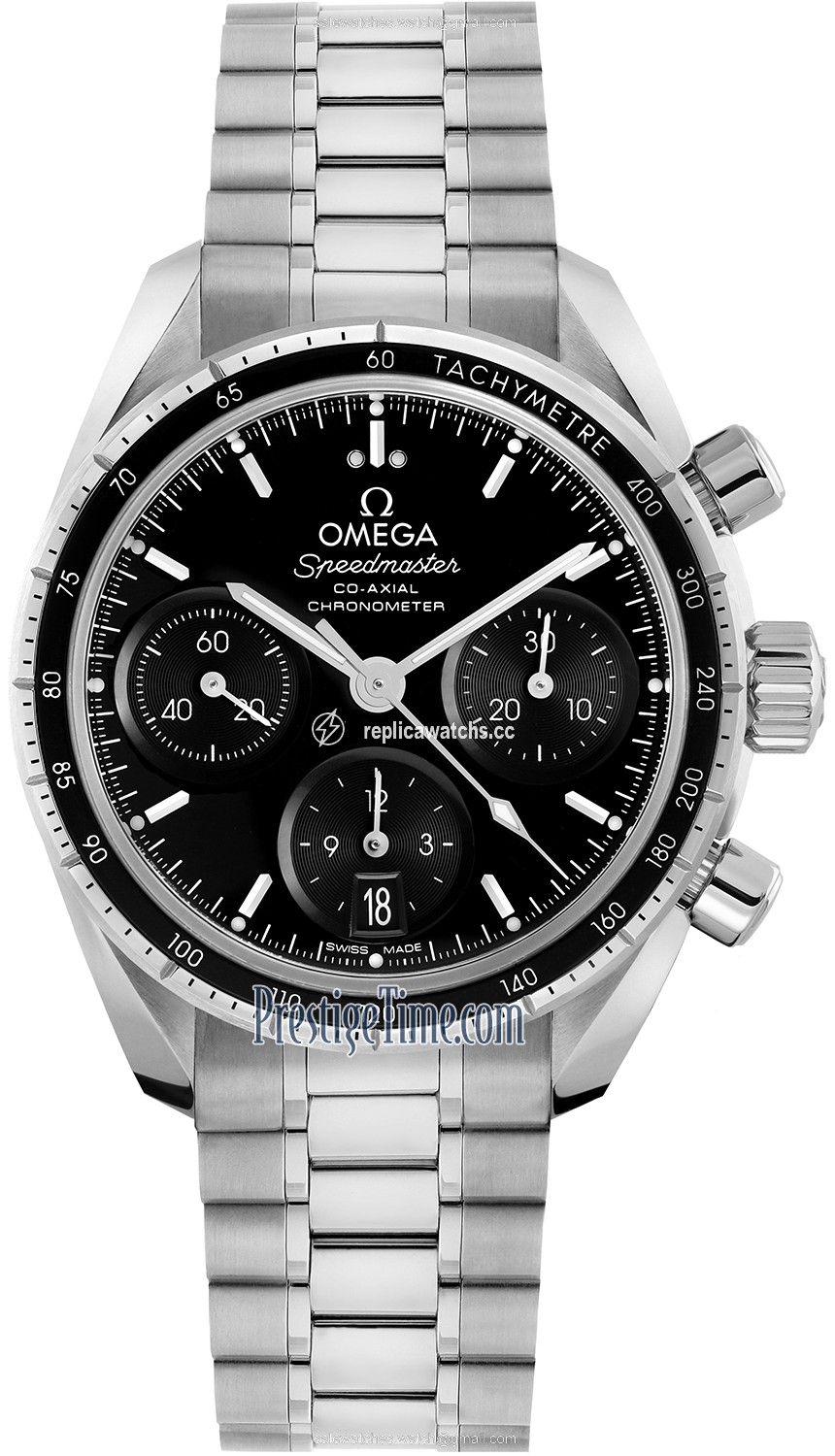 Replica 324.30.38.50.01.001 Omega Speedmaster Co-Axial Chronograph 38mm Midsize Watch Replica 324.30.38.50.01.001 Omega Speedmaster Co-Axial Chronograph 38mm Midsize Watch