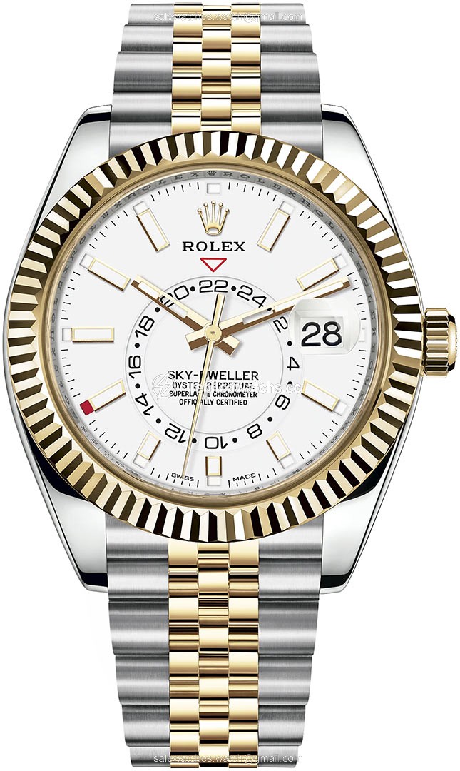 Replica 326933 White Index Jubilee Rolex Sky Dweller 42mm Mens Watch Replica 326933 White Index Jubilee Rolex Sky Dweller 42mm Mens Watch