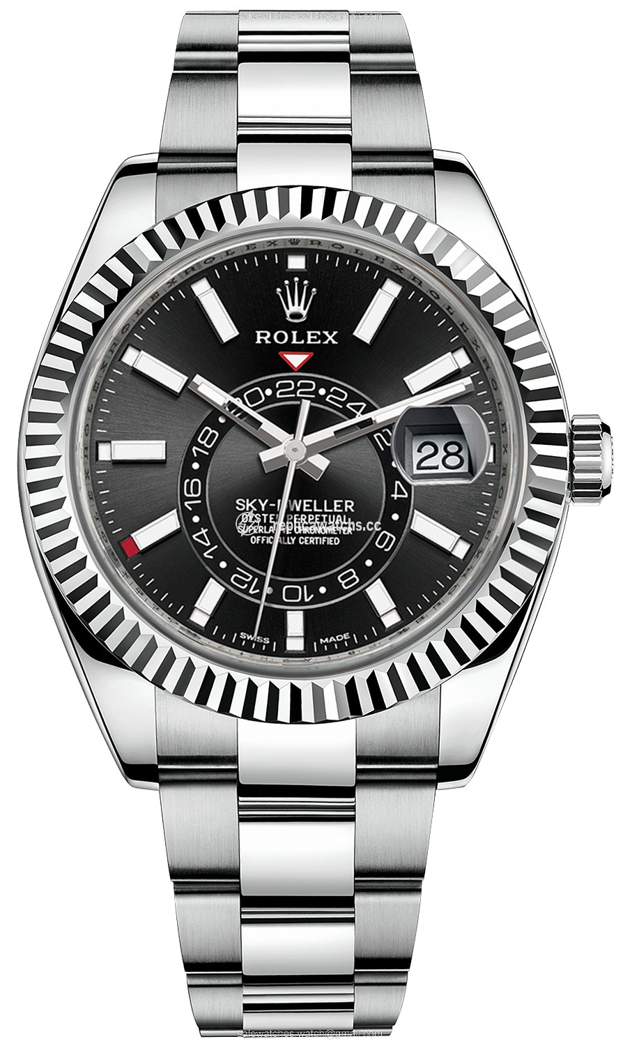 Replica 326934 Black Index Rolex Sky Dweller 42mm Mens Watch Replica 326934 Black Index Rolex Sky Dweller 42mm Mens Watch