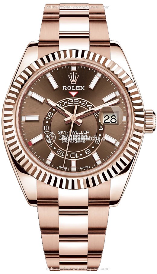 Replica 326935 Chocolate Index Rolex Sky Dweller 42mm Mens Watch Replica 326935 Chocolate Index Rolex Sky Dweller 42mm Mens Watch