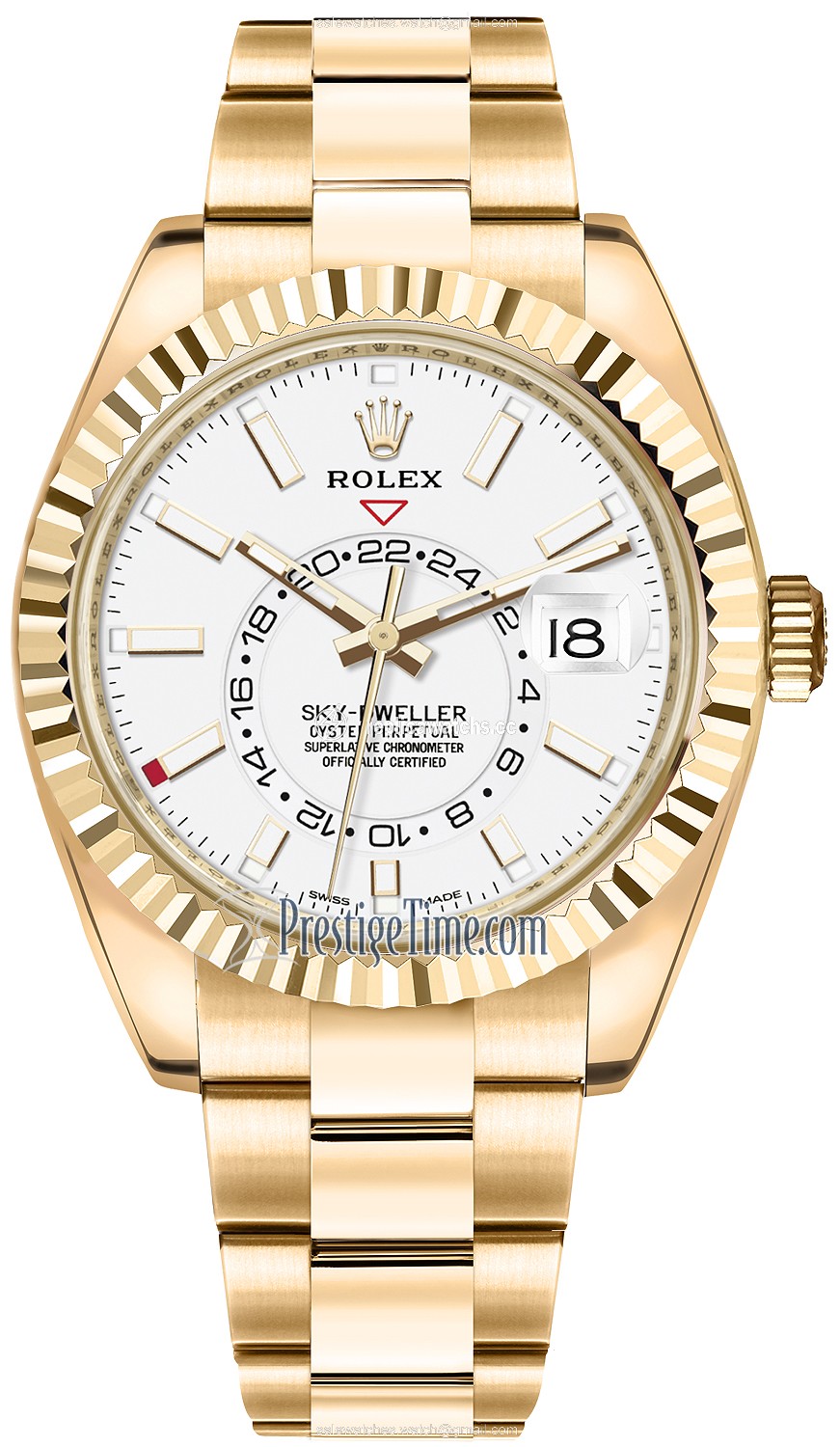 Replica 326938 White Index Rolex Sky Dweller 42mm Mens Watch Replica 326938 White Index Rolex Sky Dweller 42mm Mens Watch