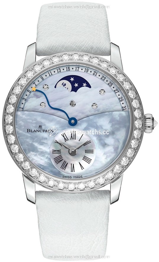 Replica 3653-1954L-58b Blancpain Women's Retrograde Calendar Moonphase Ladies Watch Replica 3653-1954L-58b Blancpain Women's Retrograde Calendar Moonphase Ladies Watch