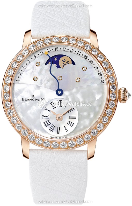 Replica 3653-2954-58b Blancpain Women's Retrograde Calendar Moonphase Ladies Watch Replica 3653-2954-58b Blancpain Women's Retrograde Calendar Moonphase Ladies Watch