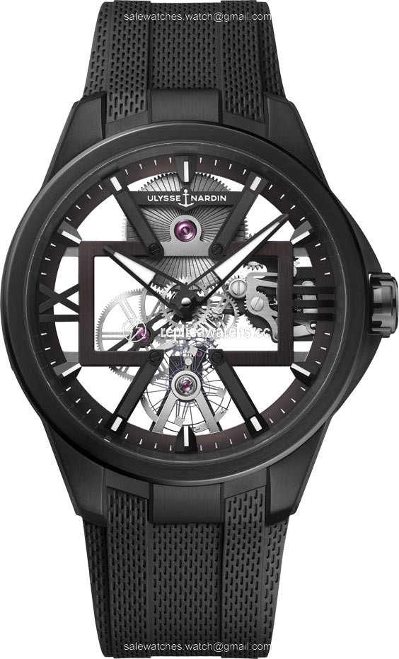 Replica 3713-260-3/BLACK Ulysse Nardin Executive Skeleton X 42mm Mens Watch Replica 3713-260-3/BLACK Ulysse Nardin Executive Skeleton X 42mm Mens Watch