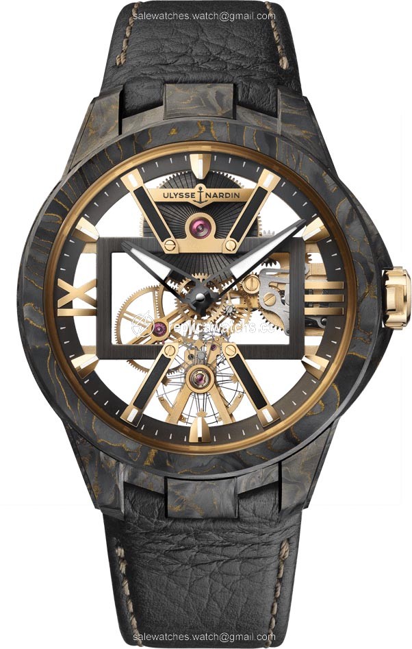 Replica 3715-260/CARB Carbonium Gold Ulysse Nardin Executive Skeleton X 42mm Mens Watch Replica 3715-260/CARB Carbonium Gold Ulysse Nardin Executive Skeleton X 42mm Mens Watch