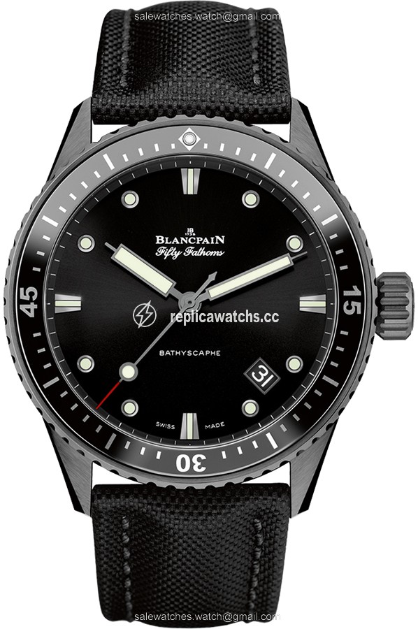 Replica 5000-0130-b52a Blancpain Fifty Fathoms Bathyscaphe Automatic 43mm Mens Watch Replica 5000-0130-b52a Blancpain Fifty Fathoms Bathyscaphe Automatic 43mm Mens Watch