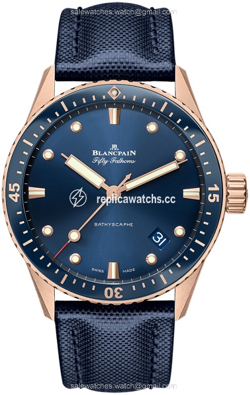 Replica 5000-36s40-o52a Blancpain Fifty Fathoms Bathyscaphe Automatic 43mm Mens Watch Replica 5000-36s40-o52a Blancpain Fifty Fathoms Bathyscaphe Automatic 43mm Mens Watch