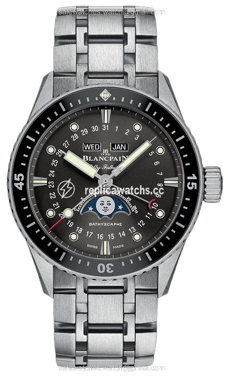 Replica 5054-1110-70b Blancpain Fifty Fathoms Bathyscaphe Complete Calendar 43mm Mens Watch Replica 5054-1110-70b Blancpain Fifty Fathoms Bathyscaphe Complete Calendar 43mm Mens Watch