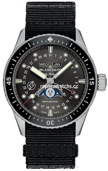 Replica 5054-1110-naba Blancpain Fifty Fathoms Bathyscaphe Complete Calendar 43mm Mens Watch Replica 5054-1110-naba Blancpain Fifty Fathoms Bathyscaphe Complete Calendar 43mm Mens Watch