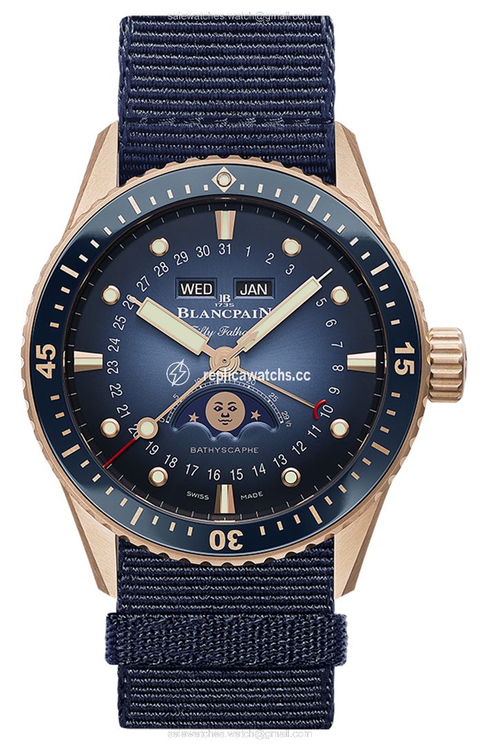 Replica 5054-3640-naoa Blancpain Fifty Fathoms Bathyscaphe Complete Calendar 43mm Mens Watch Replica 5054-3640-naoa Blancpain Fifty Fathoms Bathyscaphe Complete Calendar 43mm Mens Watch
