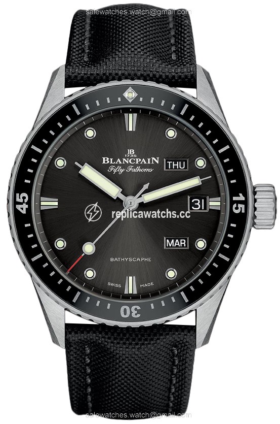 Replica 5071-1110-b52a Blancpain Fifty Fathoms Bathyscaphe Annual Calendar 43mm Mens Watch Replica 5071-1110-b52a Blancpain Fifty Fathoms Bathyscaphe Annual Calendar 43mm Mens Watch