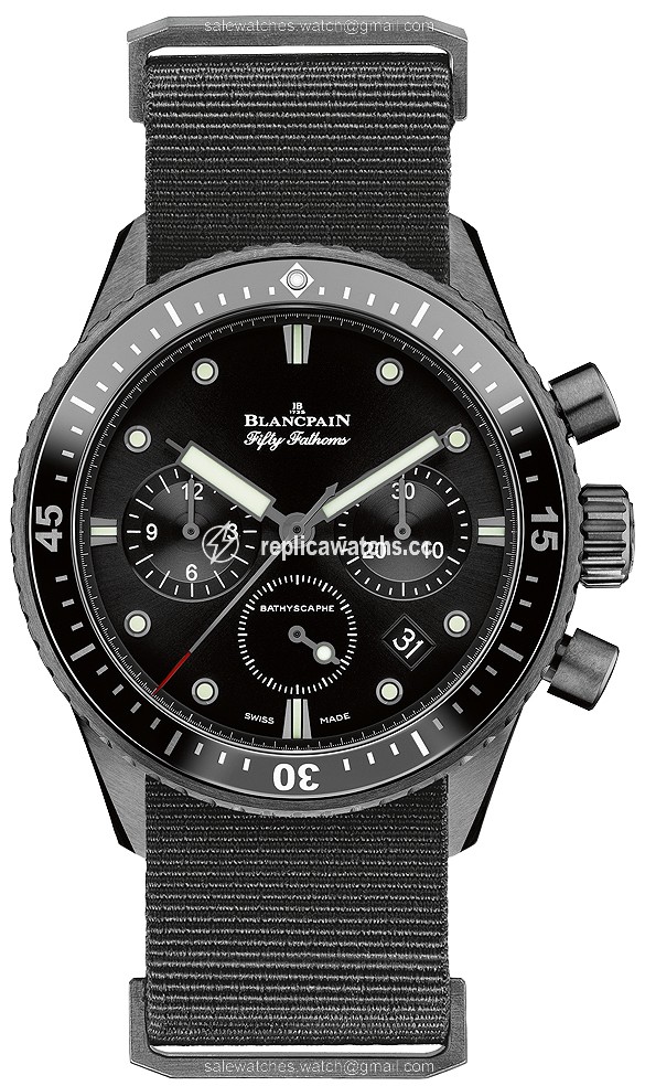 Replica 5200-0130-naba Blancpain Fifty Fathoms Bathyscaphe Flyback Chronograph 43mm Mens Watch Replica 5200-0130-naba Blancpain Fifty Fathoms Bathyscaphe Flyback Chronograph 43mm Mens Watch