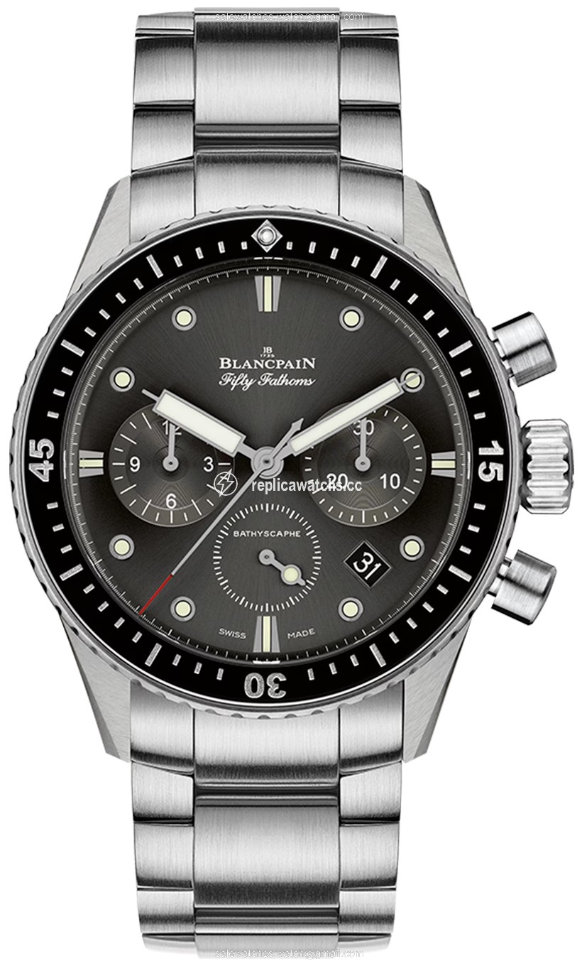 Replica 5200-1110-71s Blancpain Fifty Fathoms Bathyscaphe Flyback Chronograph 43mm Mens Watch Replica 5200-1110-71s Blancpain Fifty Fathoms Bathyscaphe Flyback Chronograph 43mm Mens Watch