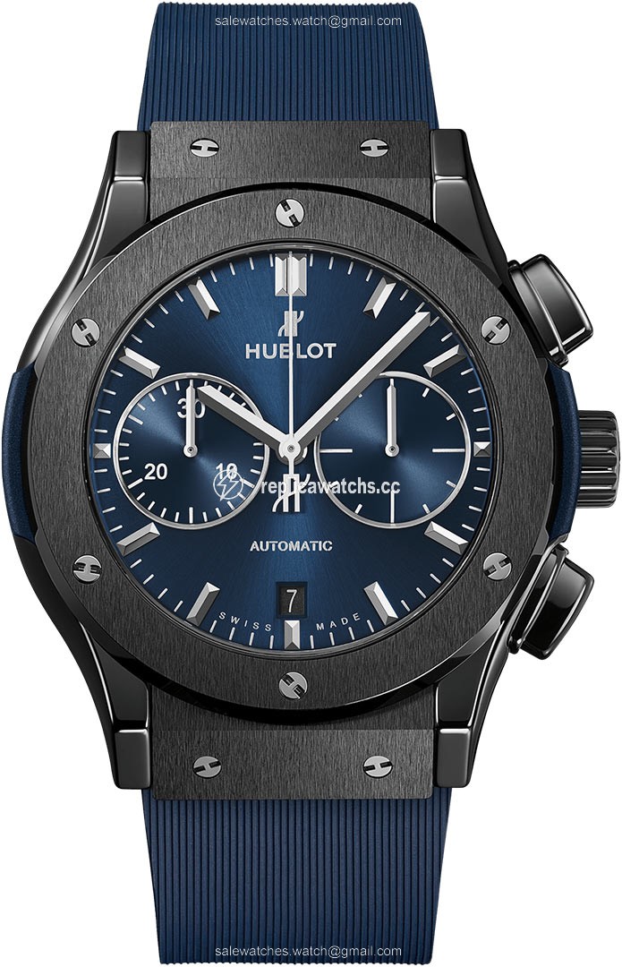 Replica 521.cm.7170.rx Ceramic Blue Hublot Classic Fusion Chronograph 45mm Mens Watch Replica 521.cm.7170.rx Ceramic Blue Hublot Classic Fusion Chronograph 45mm Mens Watch