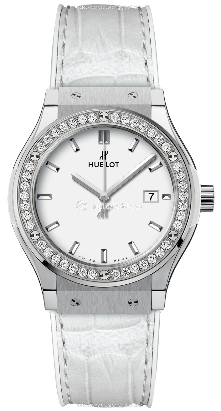 Replica 581.ne.2010.lr.1204 Hublot Classic Fusion Quartz 33mm Ladies Watch Replica 581.ne.2010.lr.1204 Hublot Classic Fusion Quartz 33mm Ladies Watch