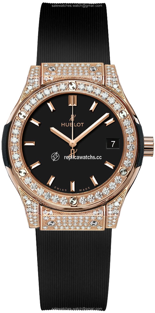 Replica 581.ox.1181.rx.1704 Hublot Classic Fusion Quartz 33mm Ladies Watch Replica 581.ox.1181.rx.1704 Hublot Classic Fusion Quartz 33mm Ladies Watch