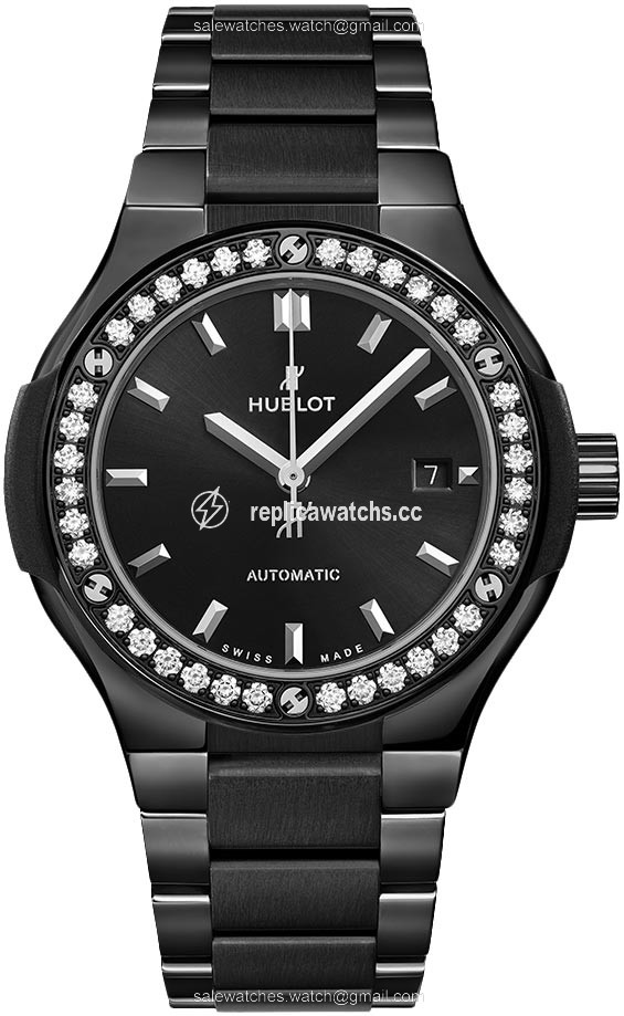 Replica 585.CM.1470.CM.1204 Black Magic Hublot Classic Fusion Automatic 33mm Ladies Watch Replica 585.CM.1470.CM.1204 Black Magic Hublot Classic Fusion Automatic 33mm Ladies Watch