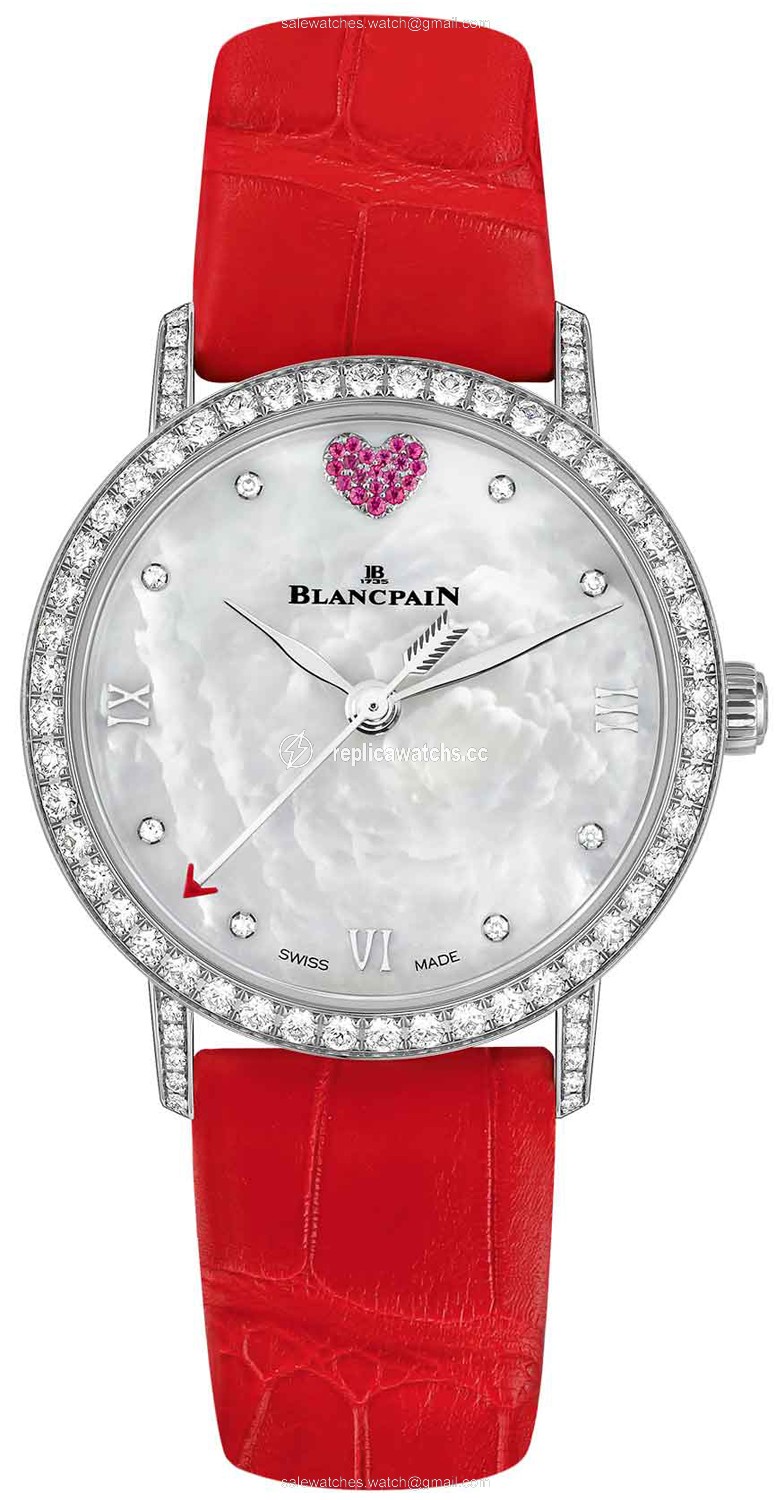 Replica 6104b-4654-99a St Valentine Blancpain Villeret Ultra Slim Automatic 29.2mm Ladies Watch Replica 6104b-4654-99a St Valentine Blancpain Villeret Ultra Slim Automatic 29.2mm Ladies Watch