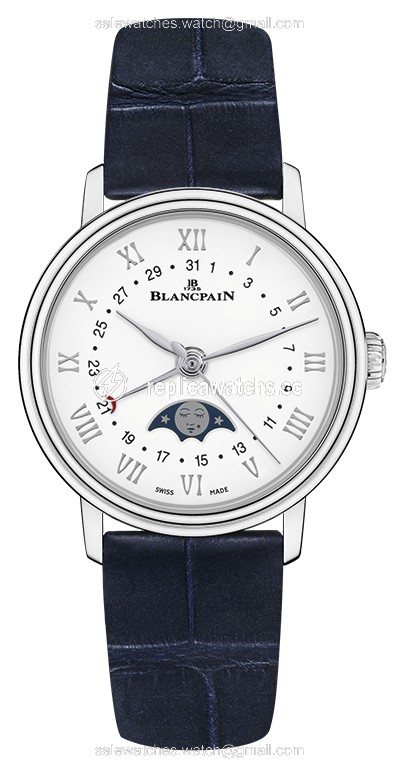 Replica 6106-1127-55a Blancpain Villeret Quantieme Phases de Lune 29.2mm Ladies Watch Replica 6106-1127-55a Blancpain Villeret Quantieme Phases de Lune 29.2mm Ladies Watch
