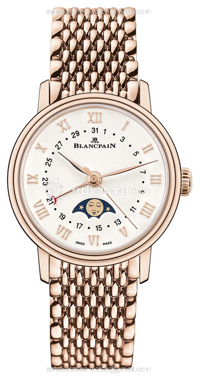 Replica 6106-3642-mmb Blancpain Villeret Quantieme Phases de Lune 29.2mm Ladies Watch Replica 6106-3642-mmb Blancpain Villeret Quantieme Phases de Lune 29.2mm Ladies Watch
