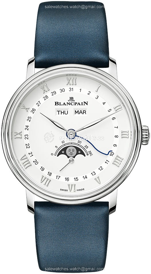Replica 6264-1127-95a Blancpain Villeret Moonphase & Complete Calendar 38mm Ladies Watch Replica 6264-1127-95a Blancpain Villeret Moonphase & Complete Calendar 38mm Ladies Watch