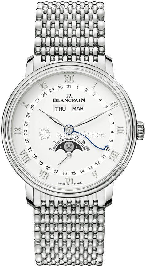 Replica 6264-1127-mmb Blancpain Villeret Moonphase & Complete Calendar 38mm Mens Watch Replica 6264-1127-mmb Blancpain Villeret Moonphase & Complete Calendar 38mm Mens Watch