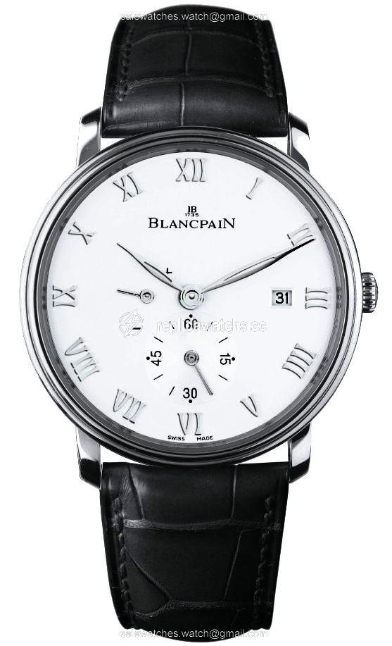 Replica 6606-1127-55b Blancpain Villeret Small Seconds Date & Power Reserve Mechanical Mens Watch Replica 6606-1127-55b Blancpain Villeret Small Seconds Date & Power Reserve Mechanical Mens Watch