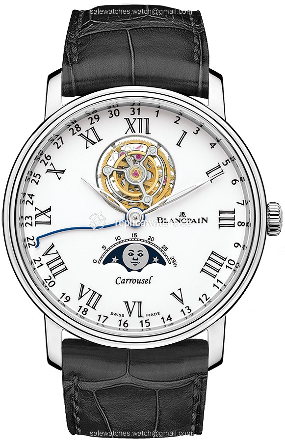 Replica 6622L-3431-55b Blancpain Villeret Carrousel Moonphase 42mm Mens Watch Replica 6622L-3431-55b Blancpain Villeret Carrousel Moonphase 42mm Mens Watch