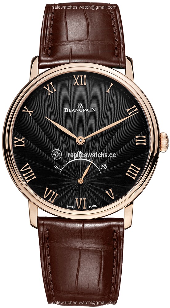 Replica 6653-3630-55b Blancpain Villeret Ultra Slim 30 Seconds Retrograde Mens Watch Replica 6653-3630-55b Blancpain Villeret Ultra Slim 30 Seconds Retrograde Mens Watch
