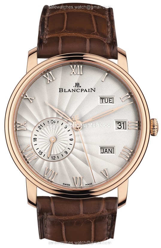 Replica 6670-3642-55b Blancpain Villeret Quantieme Annual GMT 40mm Mens Watch Replica 6670-3642-55b Blancpain Villeret Quantieme Annual GMT 40mm Mens Watch