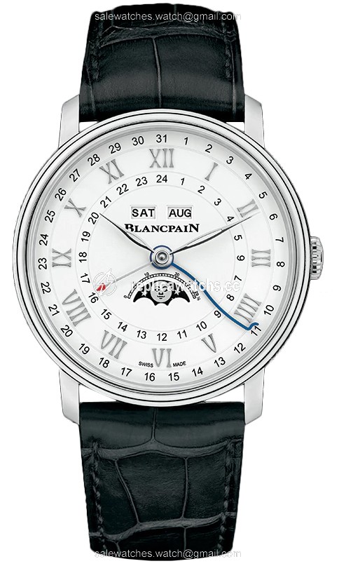 Replica 6676-1127-55b Blancpain Villeret Moonphase Complete Calendar GMT 40mm Mens Watch Replica 6676-1127-55b Blancpain Villeret Moonphase Complete Calendar GMT 40mm Mens Watch