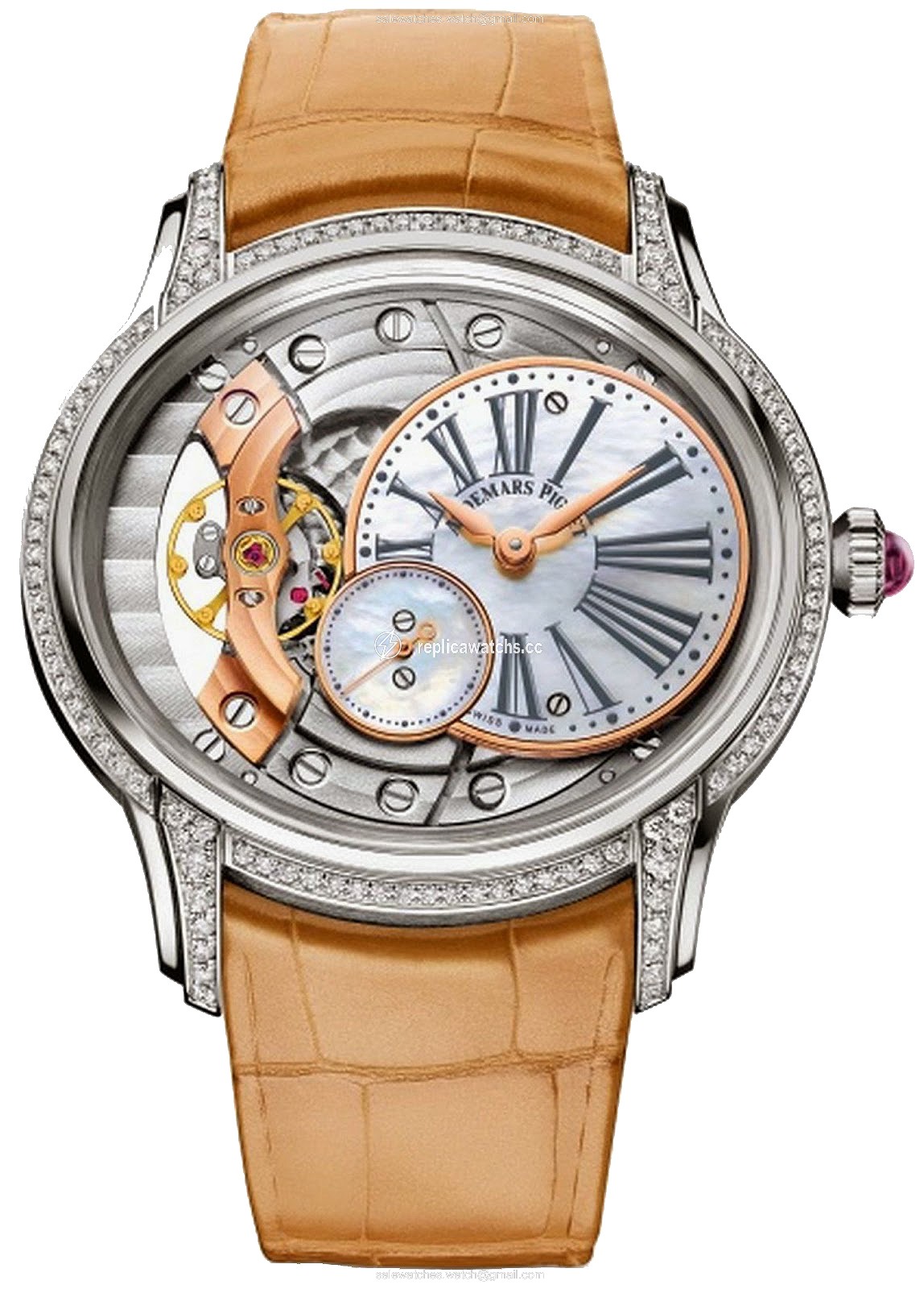 Replica 77247bc.zz.a813cr.01 Audemars Piguet Ladies Millenary Hand Wound Ladies Watch Replica 77247bc.zz.a813cr.01 Audemars Piguet Ladies Millenary Hand Wound Ladies Watch