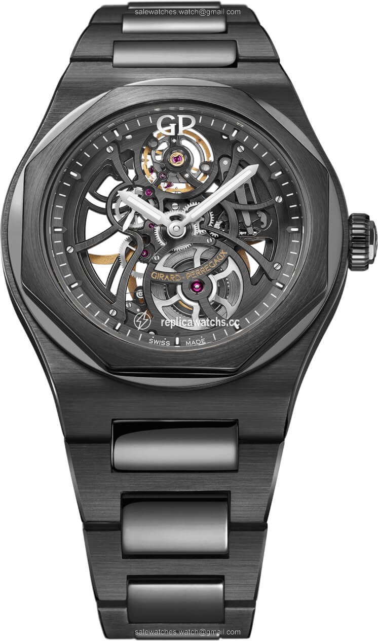 Replica 81015-32-001-32a Girard Perregaux Laureato Skeleton Automatic 42mm Mens Watch Replica 81015-32-001-32a Girard Perregaux Laureato Skeleton Automatic 42mm Mens Watch