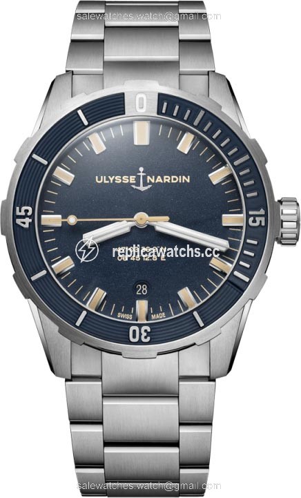 Replica 8163-175-7M/93 Ulysse Nardin Diver 42mm Mens Watch Replica 8163-175-7M/93 Ulysse Nardin Diver 42mm Mens Watch