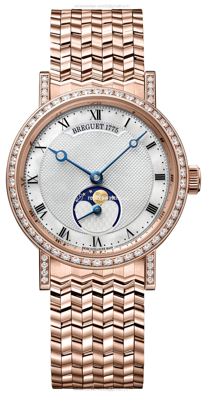 Replica 9088br/52/rc0/dd0d Breguet Classique Automatic Moonphase 30mm Ladies Watch Replica 9088br/52/rc0/dd0d Breguet Classique Automatic Moonphase 30mm Ladies Watch