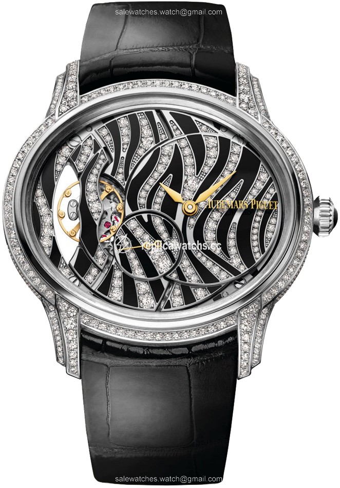 Replica 77249bc.zz.a102cr.01 Zebra Audemars Piguet Ladies Millenary Hand Wound Ladies Watch Replica 77249bc.zz.a102cr.01 Zebra Audemars Piguet Ladies Millenary Hand Wound Ladies Watch